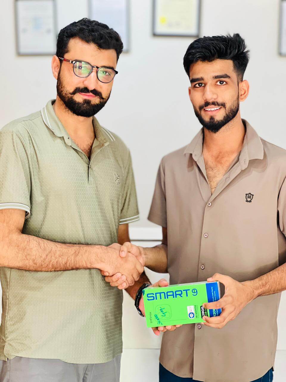 Phone winner